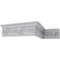 Ekena Millwork 7"H x 3"P x 7 1/4"F x 94 1/2"L Genevieve Crown Moulding MLD06X02X07GE - alternate 10
